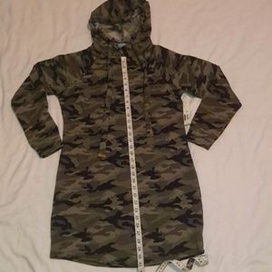 No Boundaries Camo Stetch L/S Dress